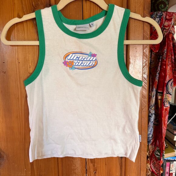 Ghanda clothing Ocean State y2k Tank Size 8 - Picture 2 of 5